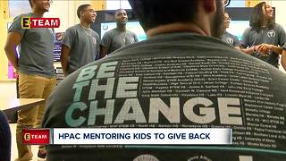 H-PAC mentoring students to give back