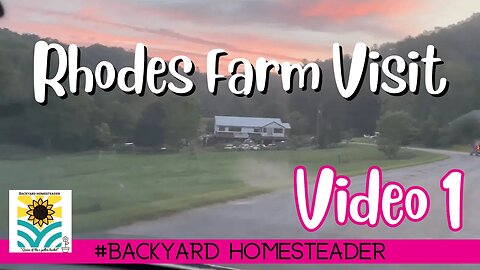 Justin Rhodes Farm Trip | Video 1 | HomesteadBuilds.com