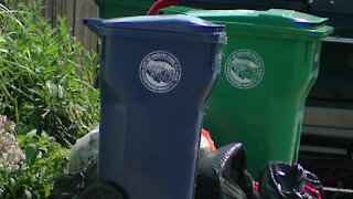 Niagara Falls street flooded with trash, no pick-up since July 9