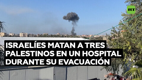 Francotiradores israelíes matan a tres palestinos en un hospital en medio de su evacuación