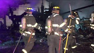 String of garage fires sparks investigation