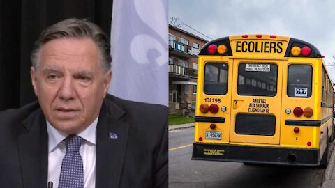 Masque au primaire : Legault déplore les parents qui gardent leurs enfants à la maison