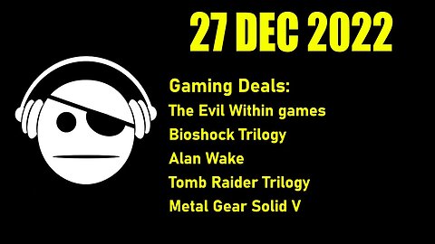 Gaming News | Lot more Picks from Winter STEAM Sale | 27 DEC 2022