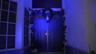 Raise your Halloween spirits with this haunted mansion