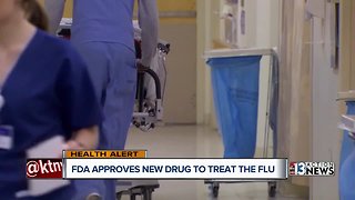 F.D.A. approves new drug for treatment of flu