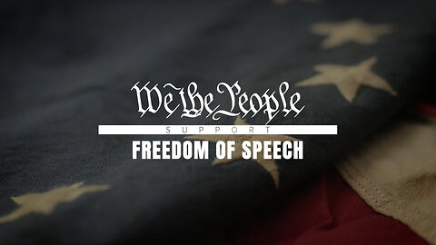 We The People Support Free Speech | MRC Free Speech America
