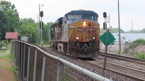 CSX H726 Local Mixed Train from Marion, Ohio July 25, 2021