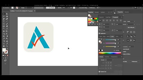 Illustrator Logo Design Tutorial : Simple and professional logo design for beginners