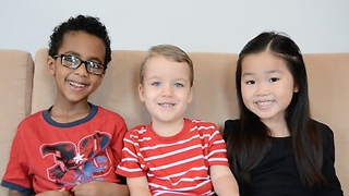 Kids deliver heartwarming message about new brother adoption