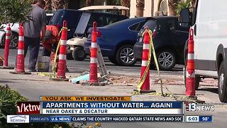 Apartments without water...again