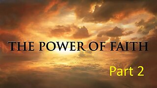LIVE Wed at 6:30pm EST - FAITH and Prayer and Fasting