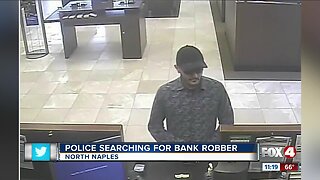 Police searching for bank robber