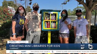 Creating mini libraries for kids