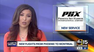 New direct flights announced to Montreal