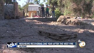 Alpine healing one year after West Fire