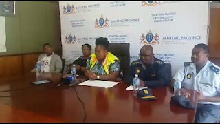 SOUTH AFRICA - Johannesburg -Easter Road Safety Campaign (video) (hzC)