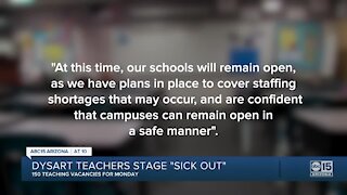 Dysart teachers to stage 'sickout'
