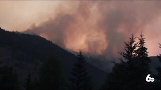 Smoke increases as wildfires continue