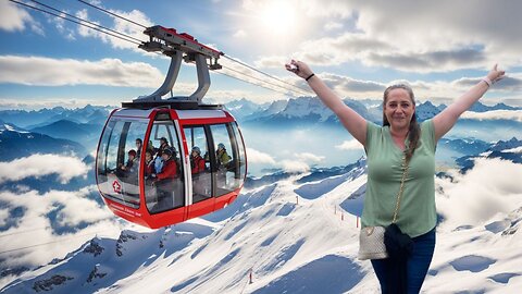 Discover Switzerland’s Mountain Stanserhorn with world’s first open-air cable car ! Swiss View