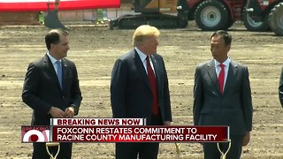 Foxconn doubles down on Wisconsin manufacturing facility in new statement