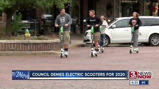 Council denies electric scooters for 2020