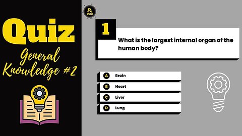 General Knowledge Quiz Multiple Choice | General Knowledge Quiz #2 | How Much Do You Know?
