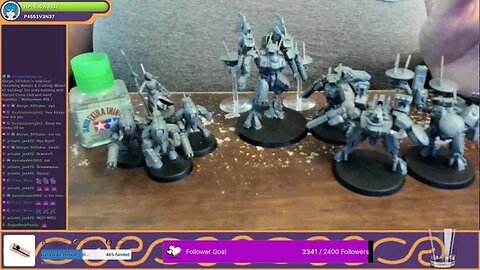 Model kit building! Tau army building with Aloryn! Come chill and build together. / Warhammer 40k /