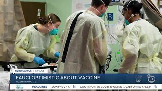 Fauci optimistic about vaccine