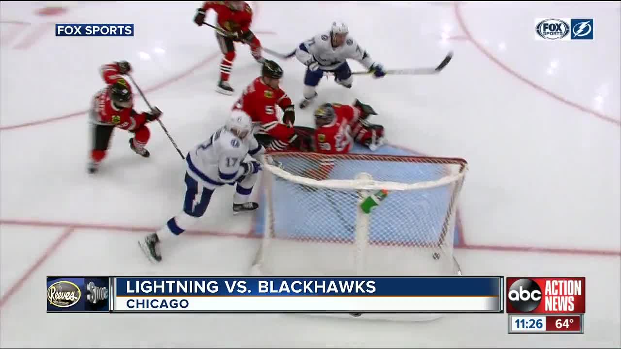 Anthony Cirelli and Brayden Point help Tampa Bay Lightning top Chicago Blackhawks