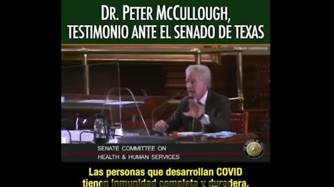 Dr. Peter McCullough - Profesor de Medicina, cardiólogo y una autoridad reconocida