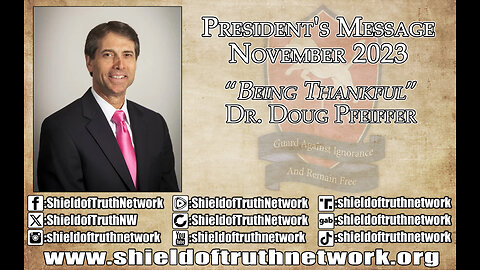 STN November 2023 President’s Message - Being Thankful