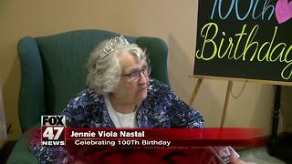 Williamston woman celebrates 100th birthday