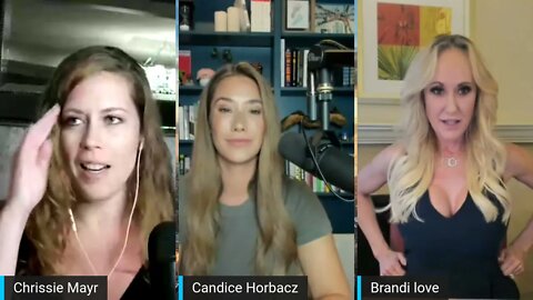 @Chrissie Mayr hosts Brandi Love and Candice Horbacz TPUSA Scandal