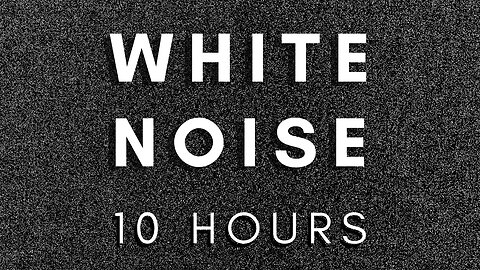 10 HOURS WHITE NOISE LOOP - STATIC WHITE NOISE 10 HOURS | SLEEP | RELAX | CALM |