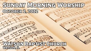 2022 10 02 Worship Service