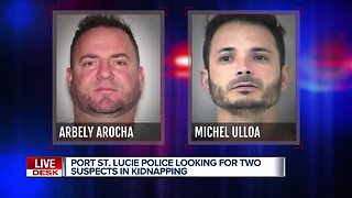 Port St. Lucie police arrest kidnapping suspect; two others still at large