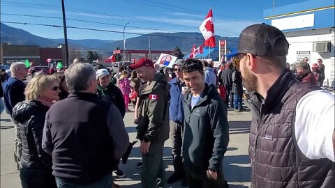 James Topp visited Penticton Freedom Rally March 6, 2022 #irnieracingnews