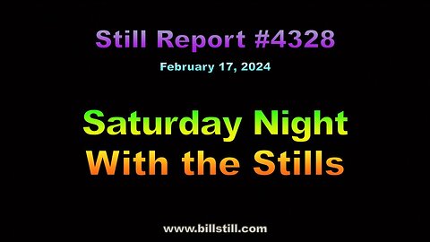 Saturday Night With the Stills, 4328
