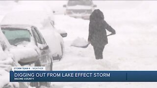 Racine County hit worst by Tuesday's snowstorm