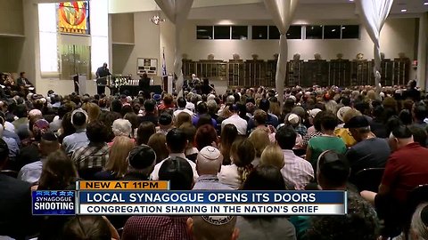 Tampa synagogue shares nation's grief after 11 people killed at Pittsburg synagogue