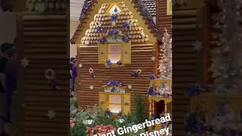 Giant Gingerbread House at Disney’s Grand Floridian Resort