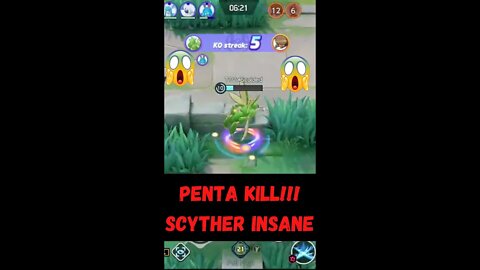 SCYTHER PENTAKILL POKÉMON UNITE #shorts