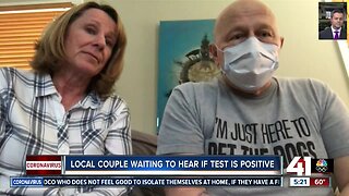 Local couple waiting to hear if test is positive