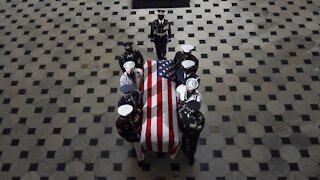 Justice Ruth Bader Ginsburg Buried At Arlington National Cemetery