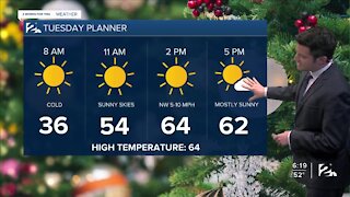 Monday 6pm Weathercast