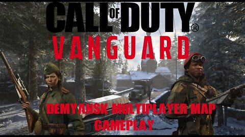 Call of Duty Vanguard MP Map Demyansk Gameplay