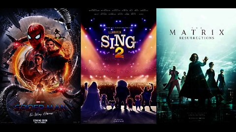 Spider-Man: No Way Home, Sing 2, The Matrix Resurrections = Box Office Movie Mashup, Flash Fiction