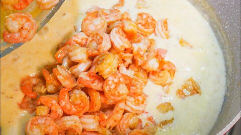 AWESOME CREAMY SHRIMP TO MAKE TODAY! Very easy