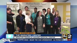 Good morning from the MedStar Bariatric Center