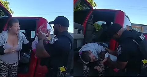 Incredible Moment Kentucky Cop Saves Seven-Day-Old Baby Girl's Life by Giving Her CPR